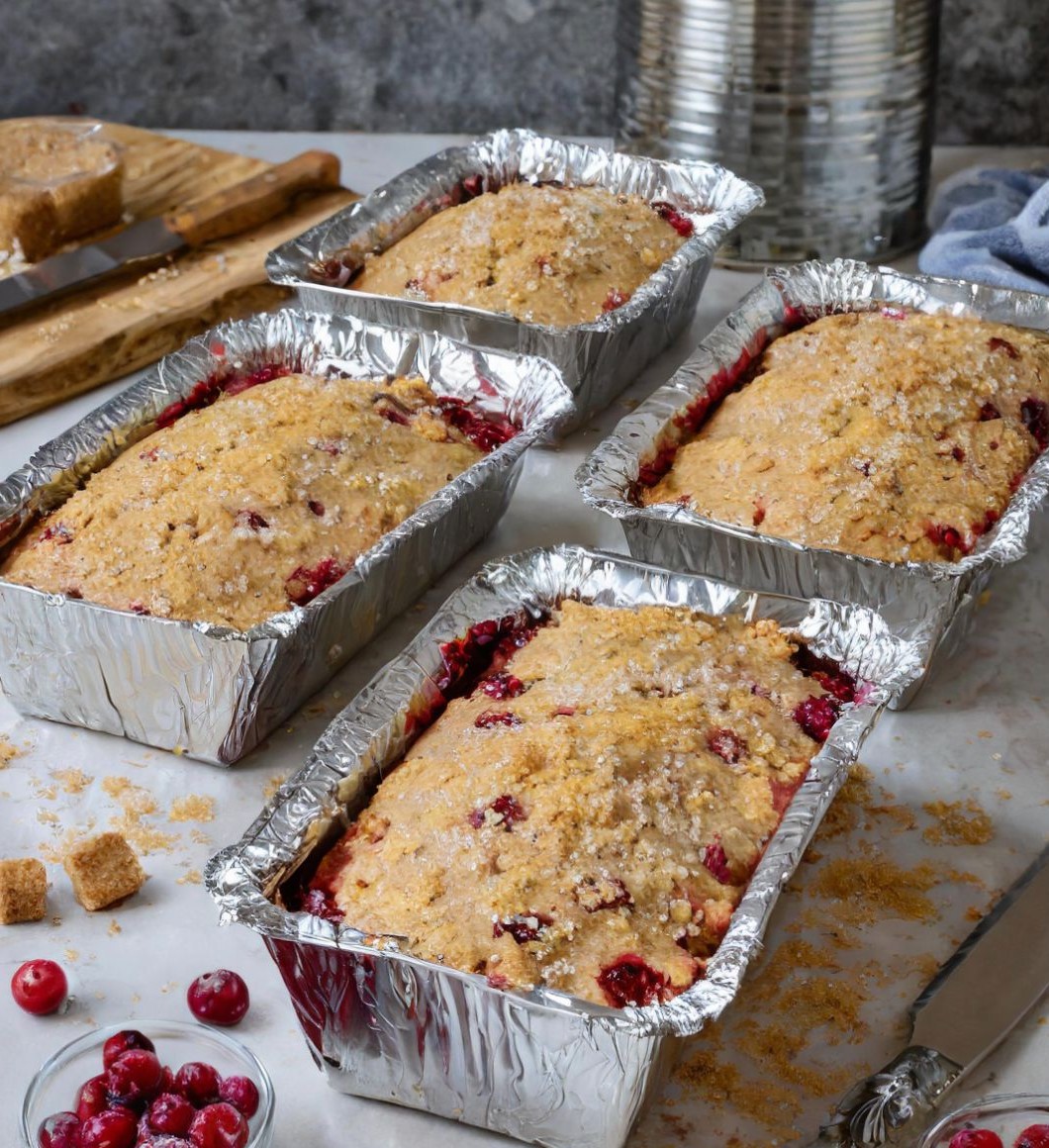 Cranberry Bread with Brown Sugar Crumble new york times recipes