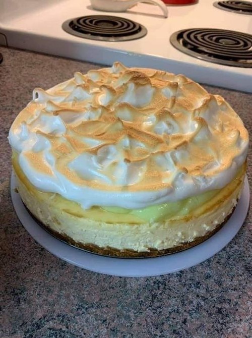 Lemon Meringue Cheesecake - TINSUF
