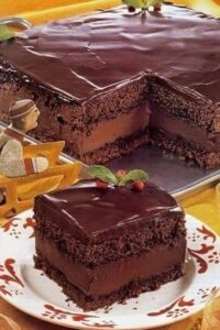 Mocha layer cake filled with chocolate and rum Mocha layer cake filled with chocolate and rum new york times recipes