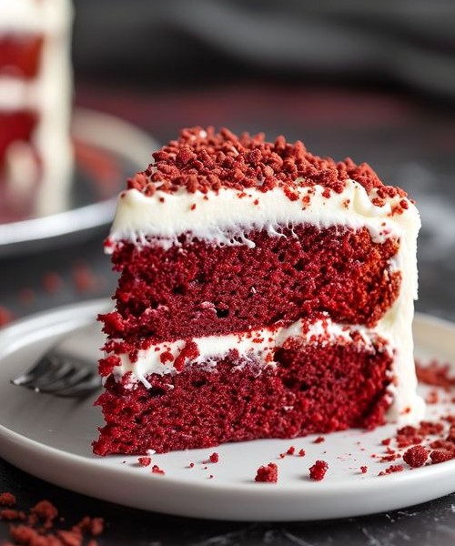 Red Velvet Cake with Cream Cheese Frosting new york times recipes