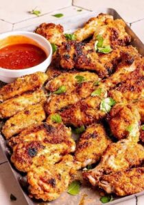 Barbecued Chicken Wings - TINSUF