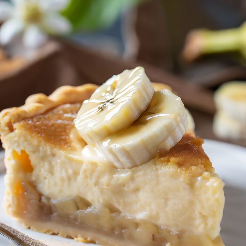 Banana Pudding Pie - TINSUF