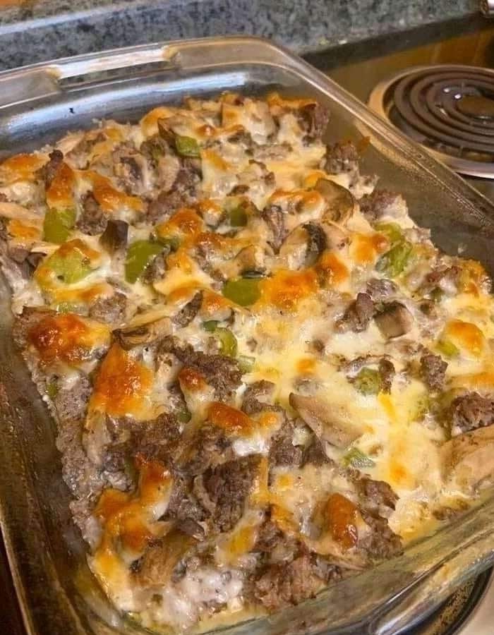 Philly Cheese Steak Casserole new york times recipes