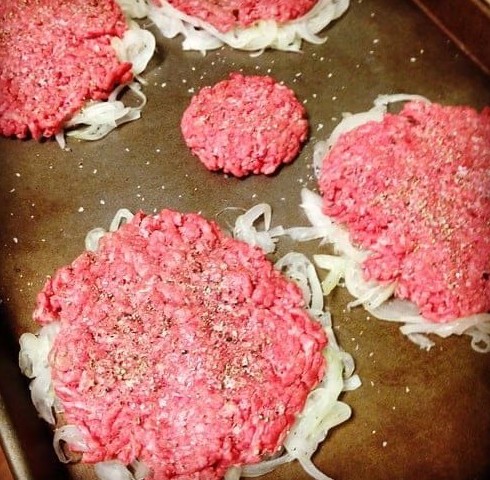 Oklahoma Browned Onion Burgers new york times recipes