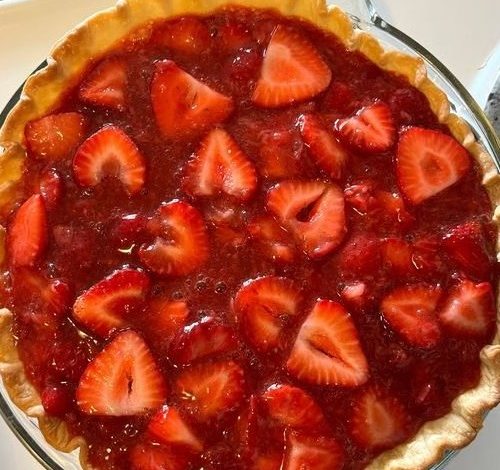 Big Boy's Fresh Strawberry Pie new york times recipes