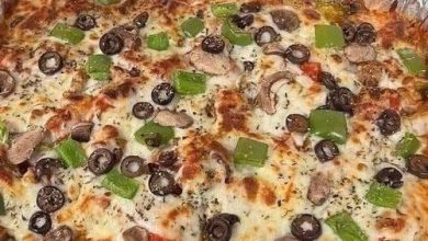Baked Crustless Pizza new york times recipes