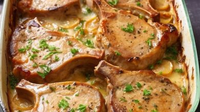 Pork Chops with Scalloped Potatoes new york times recipes