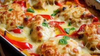 Recipe for baked chicken with cheese and peppers new york times recipes