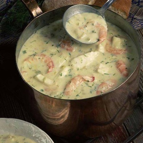 Crab and Shrimp Seafood Soup Recipe - TINSUF