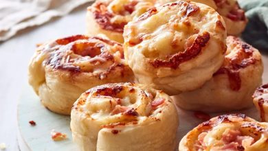 Bacon and Cheese Pizza Scrolls NEW YORK TIMEZ RECIPES