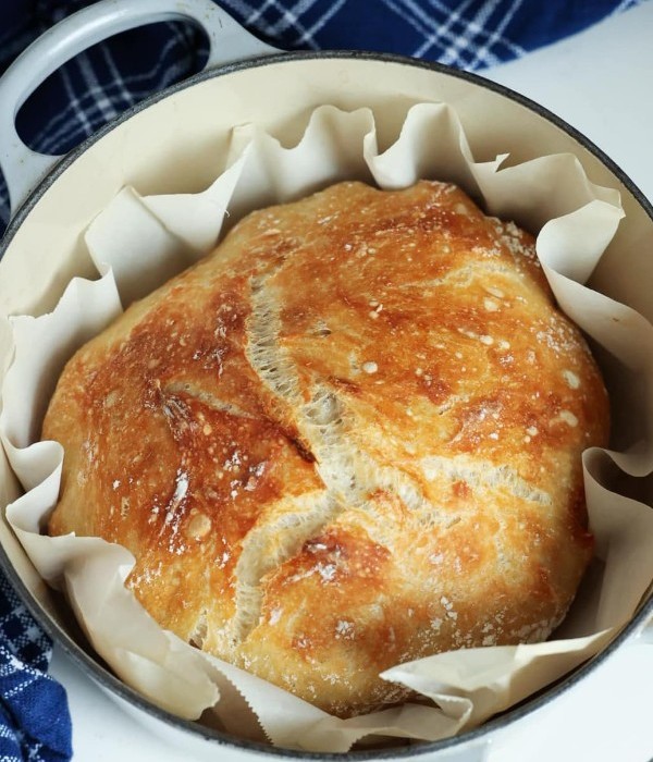 No-Knead Bread Recipe - TINSUF