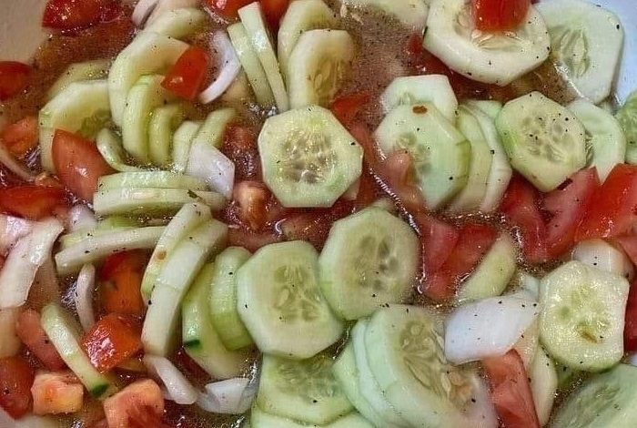 Refreshing marinated salad with cucumbers new york times recipes