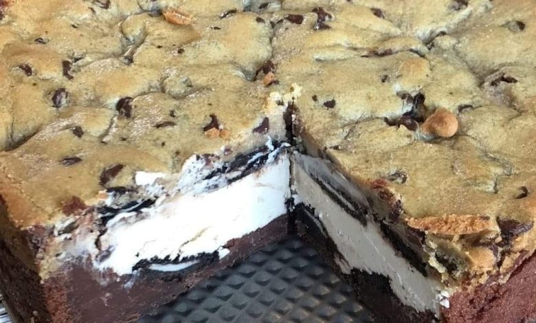 5 Layer Cookie Box Brownie Cheesecake new york times recipes
