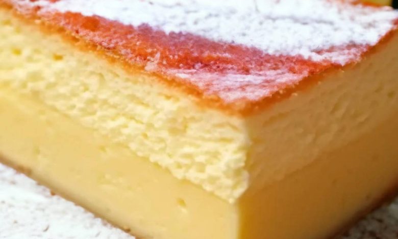 Vanilla Pudding Cake - TINSUF