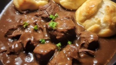 Steak and Onion Dumplings Braised in a Slow Cooker new york times recipes