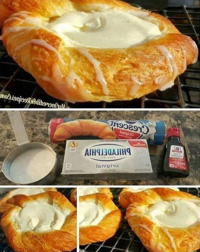 Baked Cheese and Croissant Danish new york times recipes
