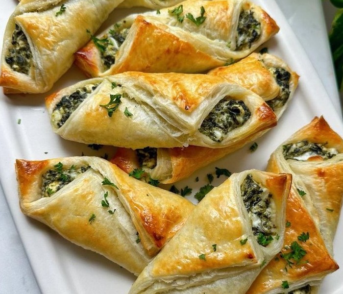 cream cheese spinach puffs - TINSUF