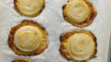Cheesy Onion Crisps new york times recipes