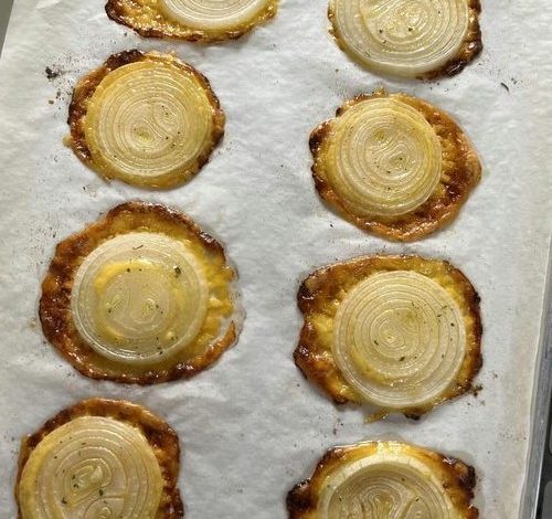 Cheesy Onion Crisps new york times recipes