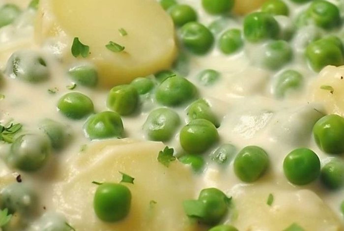 Creamed Potatoes and Peas Recipe new york times recipes