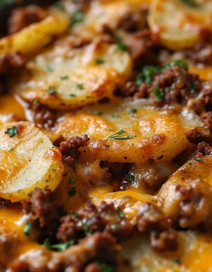 Potato Burger Casserole new york times recipes