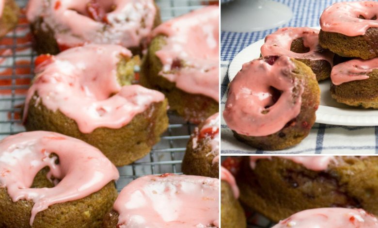 Easy Homemade Strawberry Donuts new york times recipes