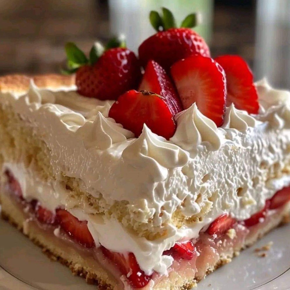 Strawberry Tres Leches Cake Tinsuf