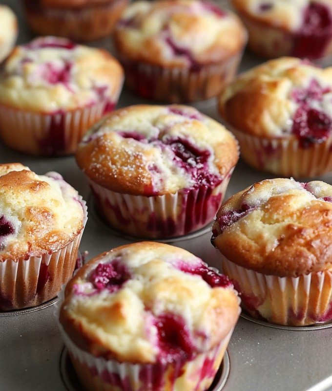 Raspberry Cream Cheese Muffins new york times recipes