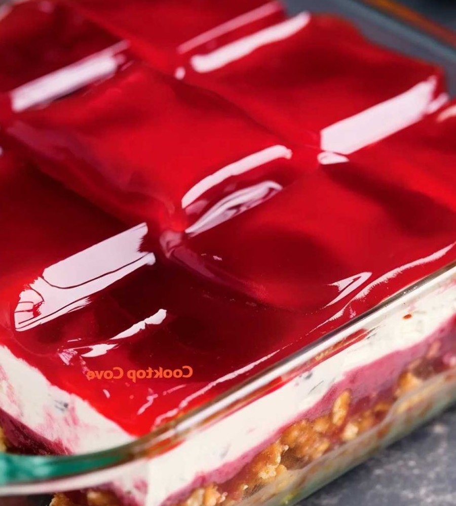 Cranberry Pretzel Salad Recipe - TINSUF