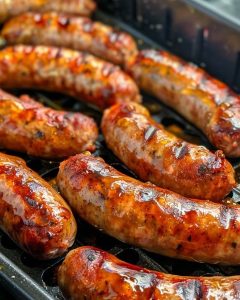 Air Fryer Honey Mustard Sausages new york times recipes
