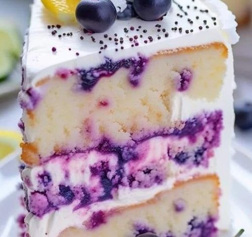 Lemon Blueberry Cheesecake Cake new york times recipes
