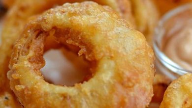 Lager Battered Onion Rings new york times recipes