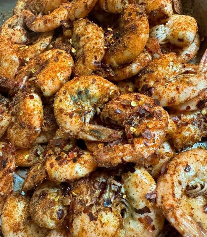Hot Lemon Pepper Shrimp