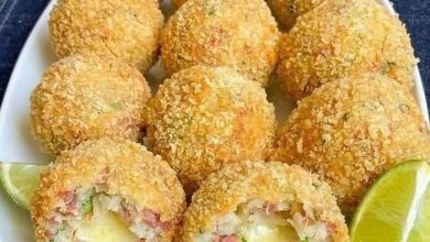 Rice ball with cheese and pepperoni new york times recipes