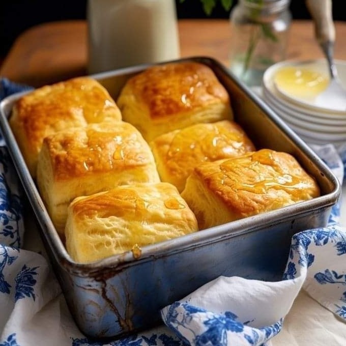 Heavenly Butter Swim Biscuits