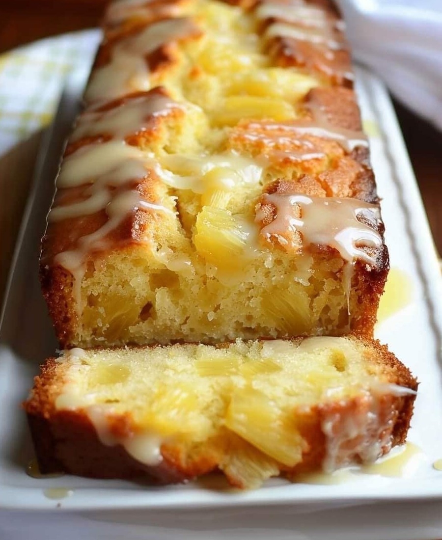 PINEAPPLE QUICK BREAD - TINSUF