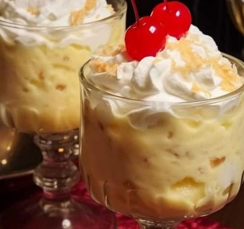 Simple pineapple dessert