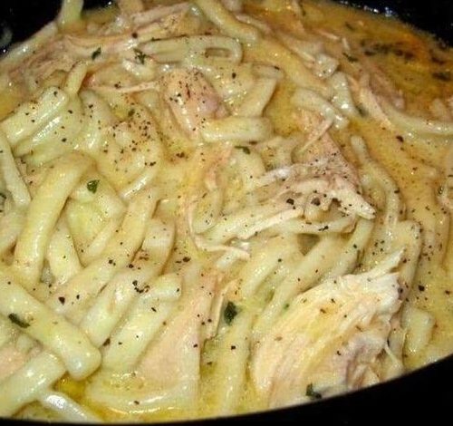 Comforting Chicken & Noodles Crockpot new york times recipes