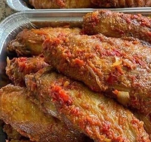 Chicken wings with pepper Chicken wings with pepper