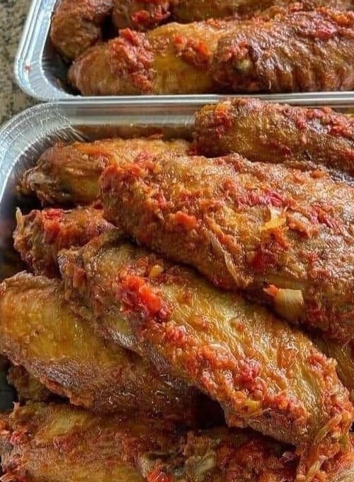 Chicken wings with pepper Chicken wings with pepper
