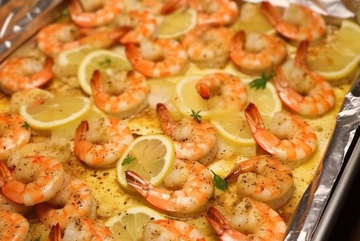 Ingredient Sheet Pan Lemon Butter Shrimp new york times recipes