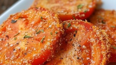 Fried Red Tomatoes new york times recipes