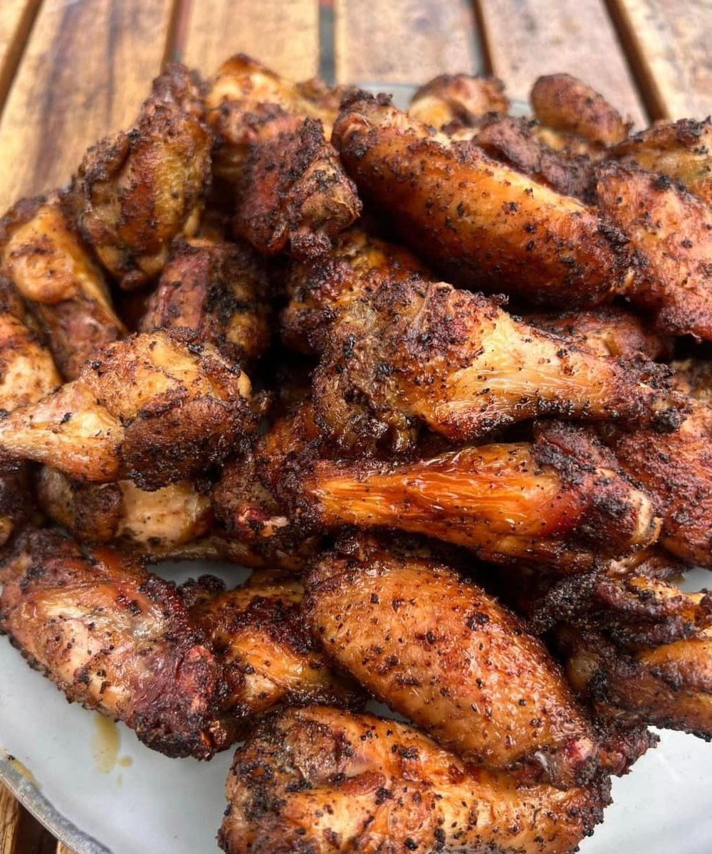 Perfectly Grilled Chicken Wings - TINSUF