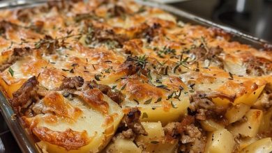 Meat and Potato Casserole new york times recipes