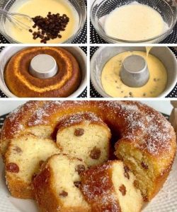 Raisin Sponge Cake Recipe new york times recipes