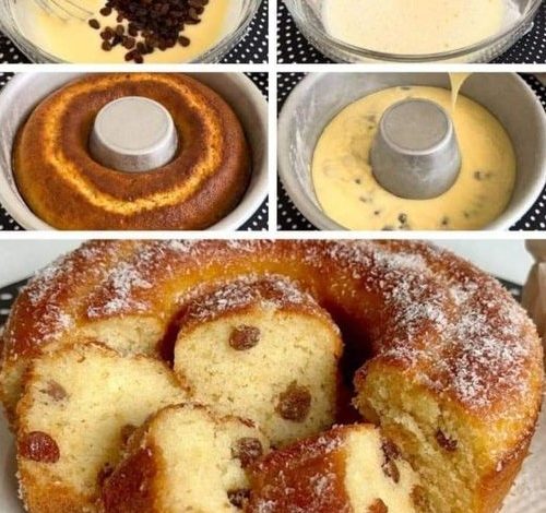 Raisin Sponge Cake Recipe new york times recipes