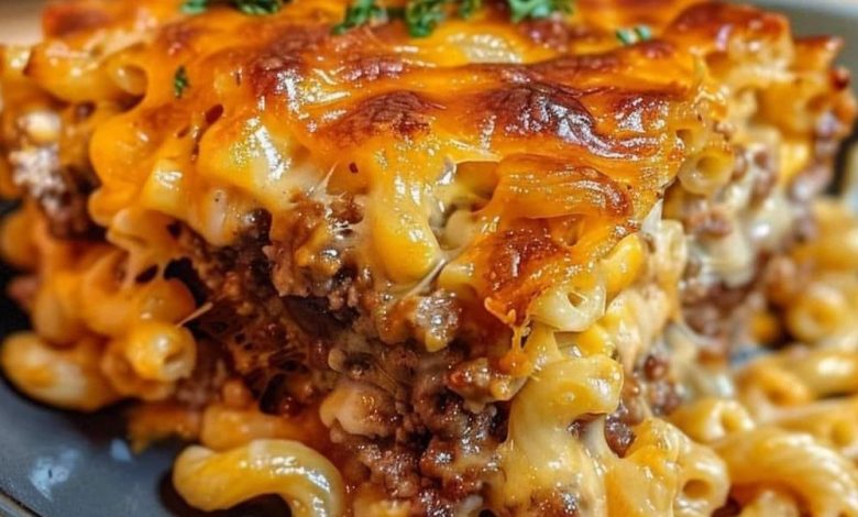 Mac and Cheese Meatloaf Casserole new york times recipes