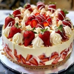 Strawberry Cheesecake Delight new york times recipes