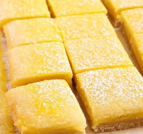 Delightful Lemon Bars Recipe new york times recipes