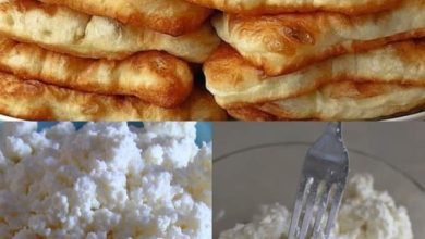 Fried Dough with Cottage Cheese